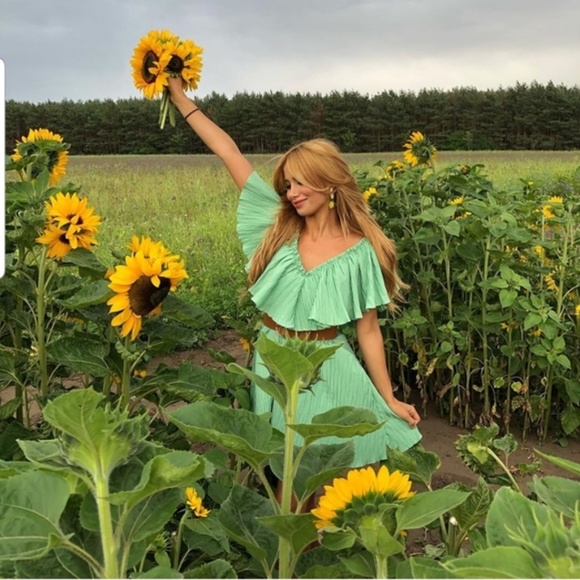 Zara Green Mini Dress - Picture 7 of 16